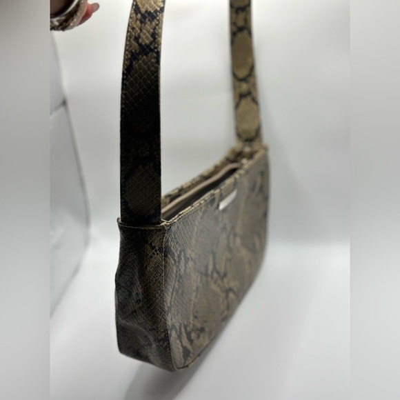 Vintage Y2K snakeskin underarm handbag purse Nine West - Picture 8 of 8